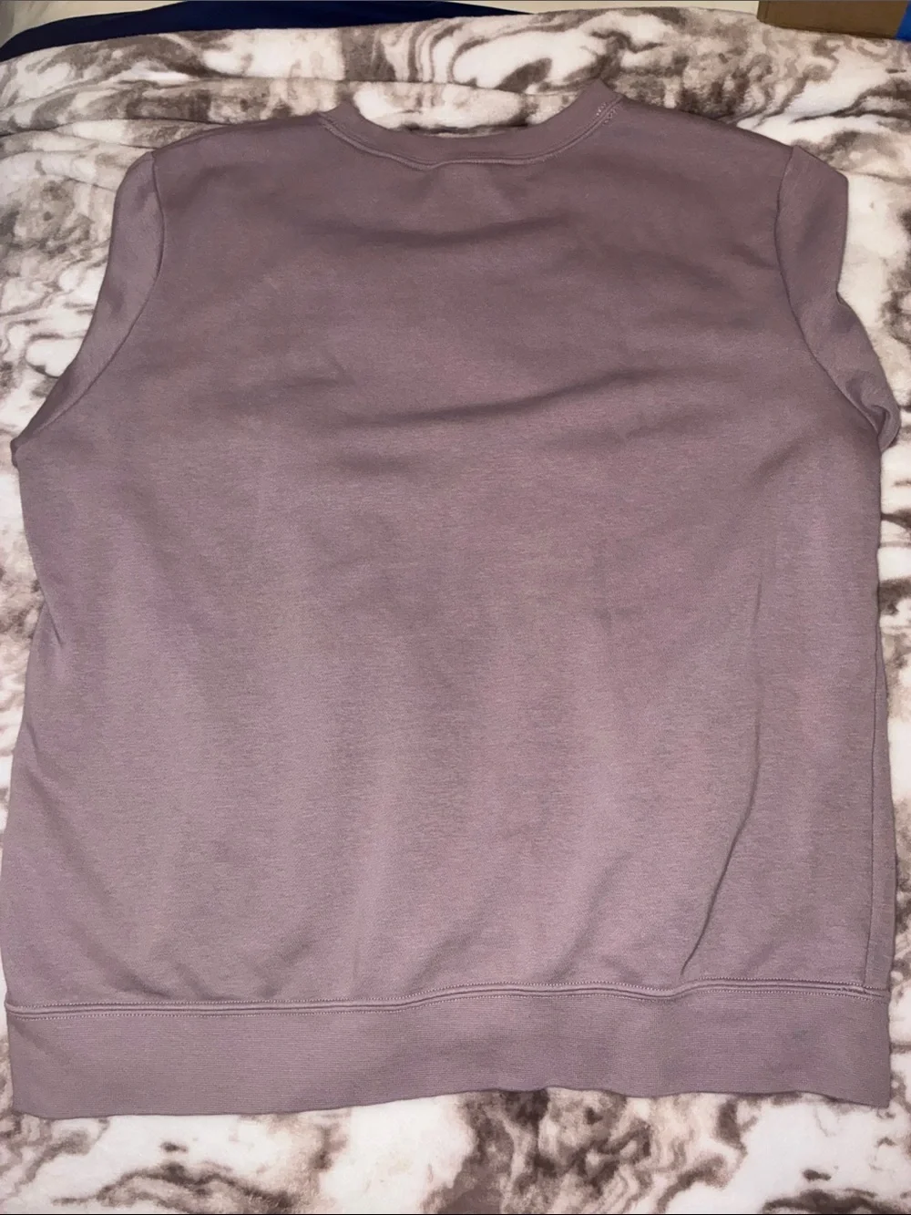 Nike Mauve Crewneck Sweatshirt with Light Pink Logo